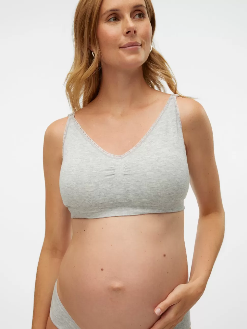 Amningskläder | Underwear^VERO MODA Amnings-behå Light Grey Melange
