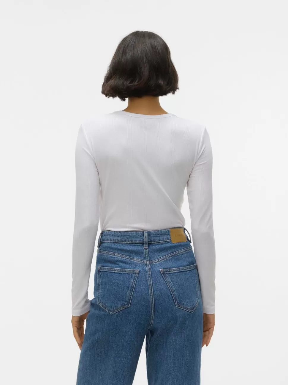 Toppar^VERO MODA AWIRWINA Topp Bright White