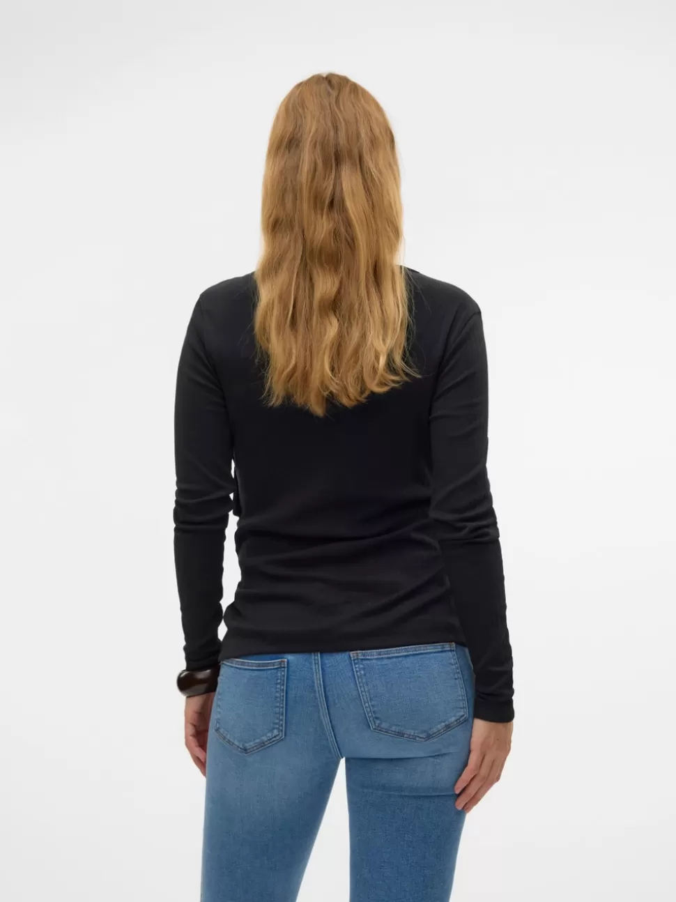 Amningskläder | Tops^VERO MODA Bodycon Fit O-ringning Topp Black