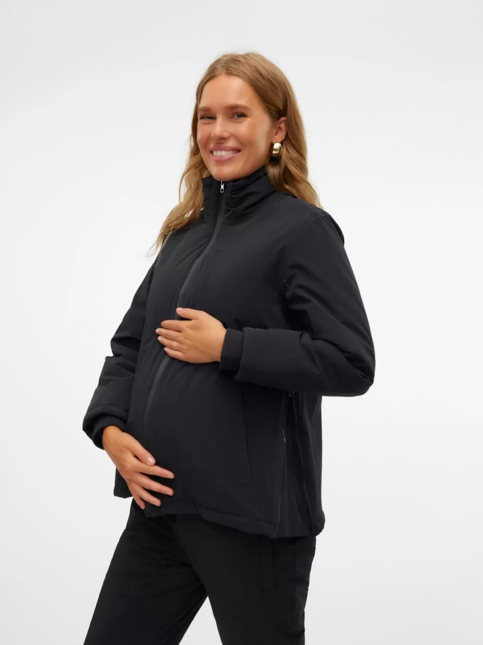 Jackor^VERO MODA Hög Hals Jacka Black