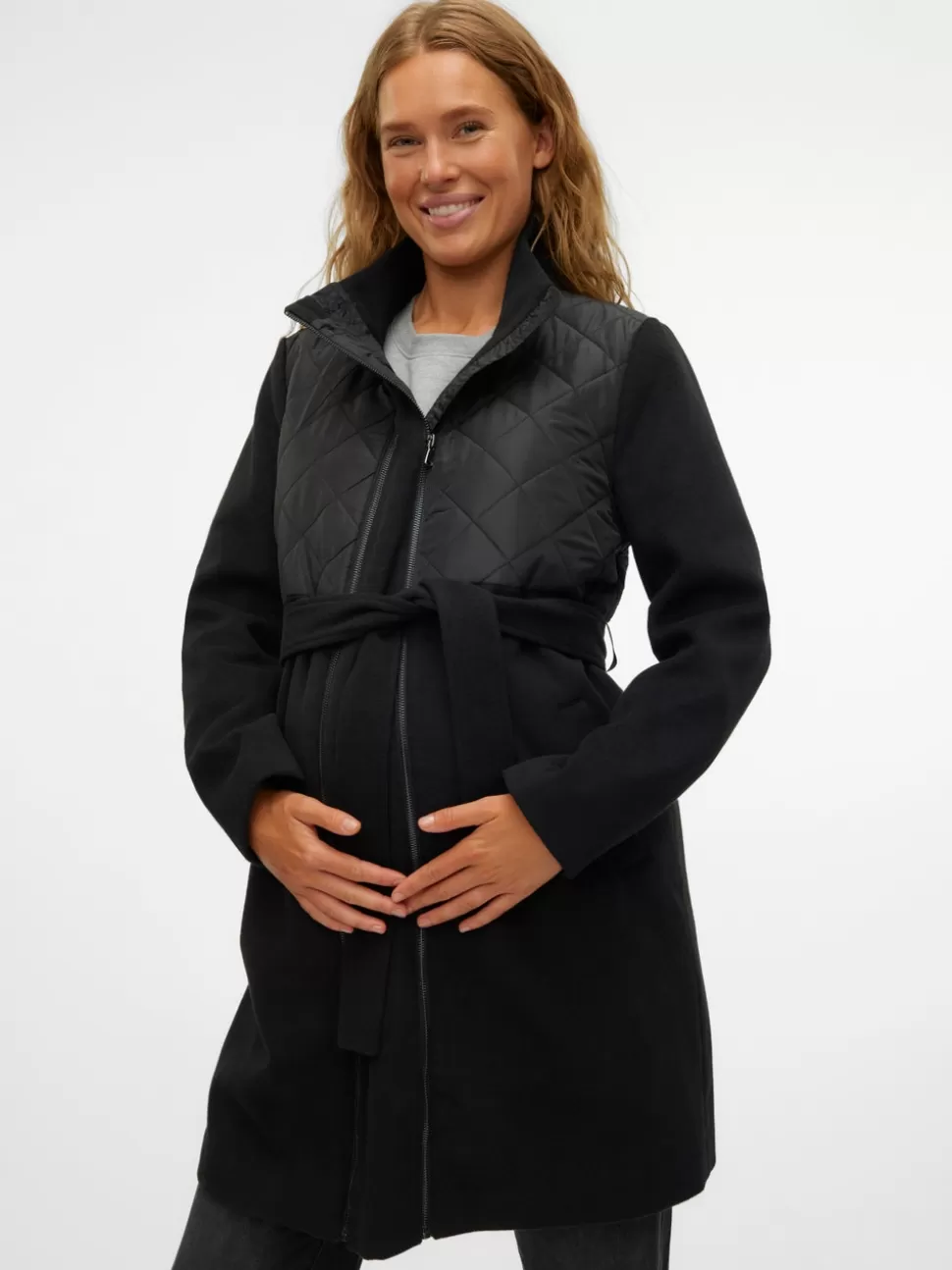 Jackor^VERO MODA Hög Hals Rock Black