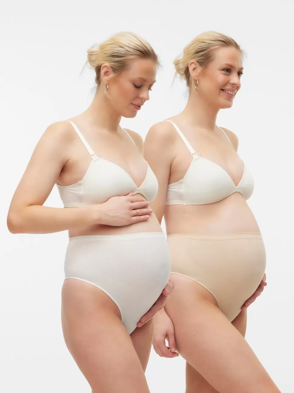 Underwear^VERO MODA Hög Midja Trosor Snow White