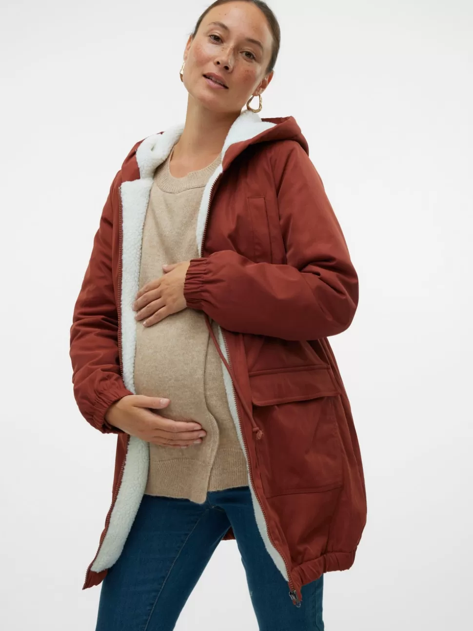 Jackor^VERO MODA Huva Jacka Roasted Russet