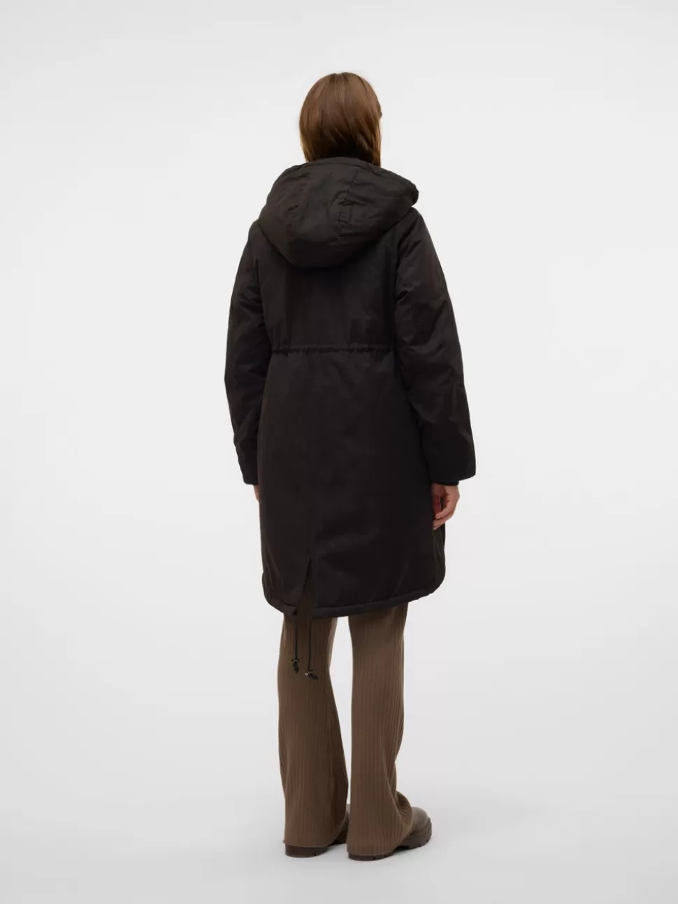 Jackor^VERO MODA Huva Som Justeras Med Snoddar Rock Black