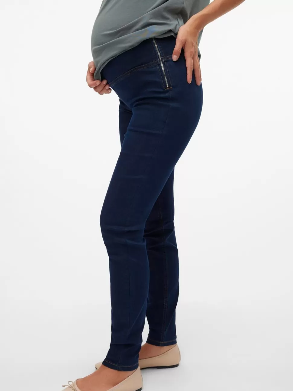 Jeans^VERO MODA Jegging Fit Jeans Dark Blue Denim