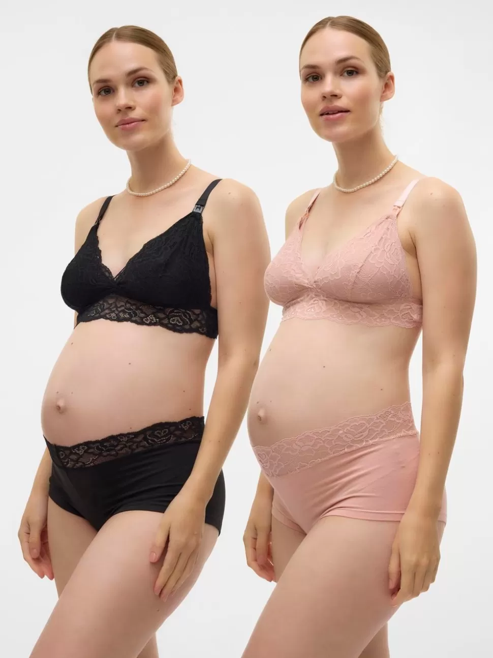Amningskläder | Underwear^VERO MODA Justerbara Remmar Behåar Misty Rose