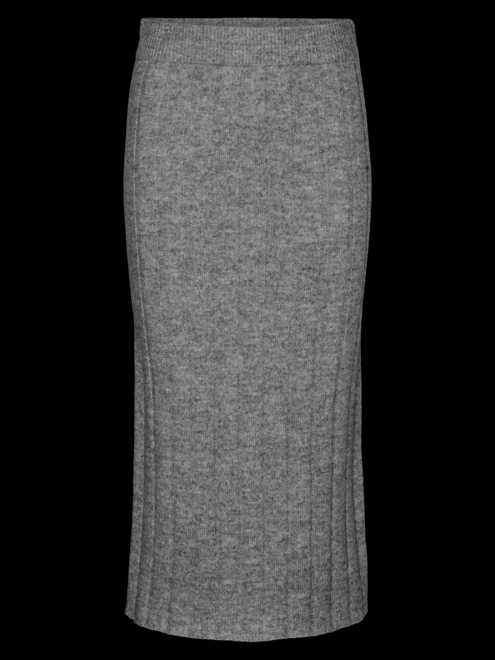 Kjolar^VERO MODA Lång Kjol Medium Grey Melange
