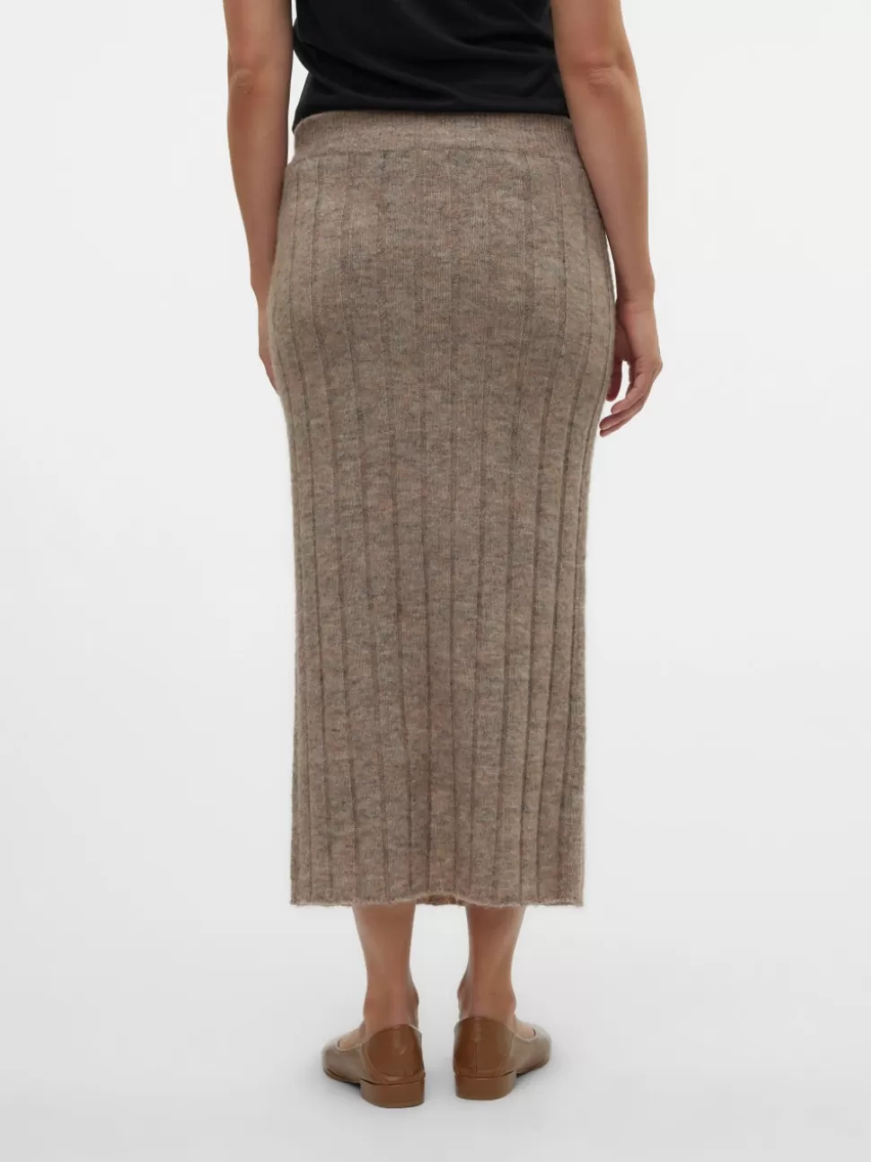 Kjolar^VERO MODA Lång Kjol Silver Mink