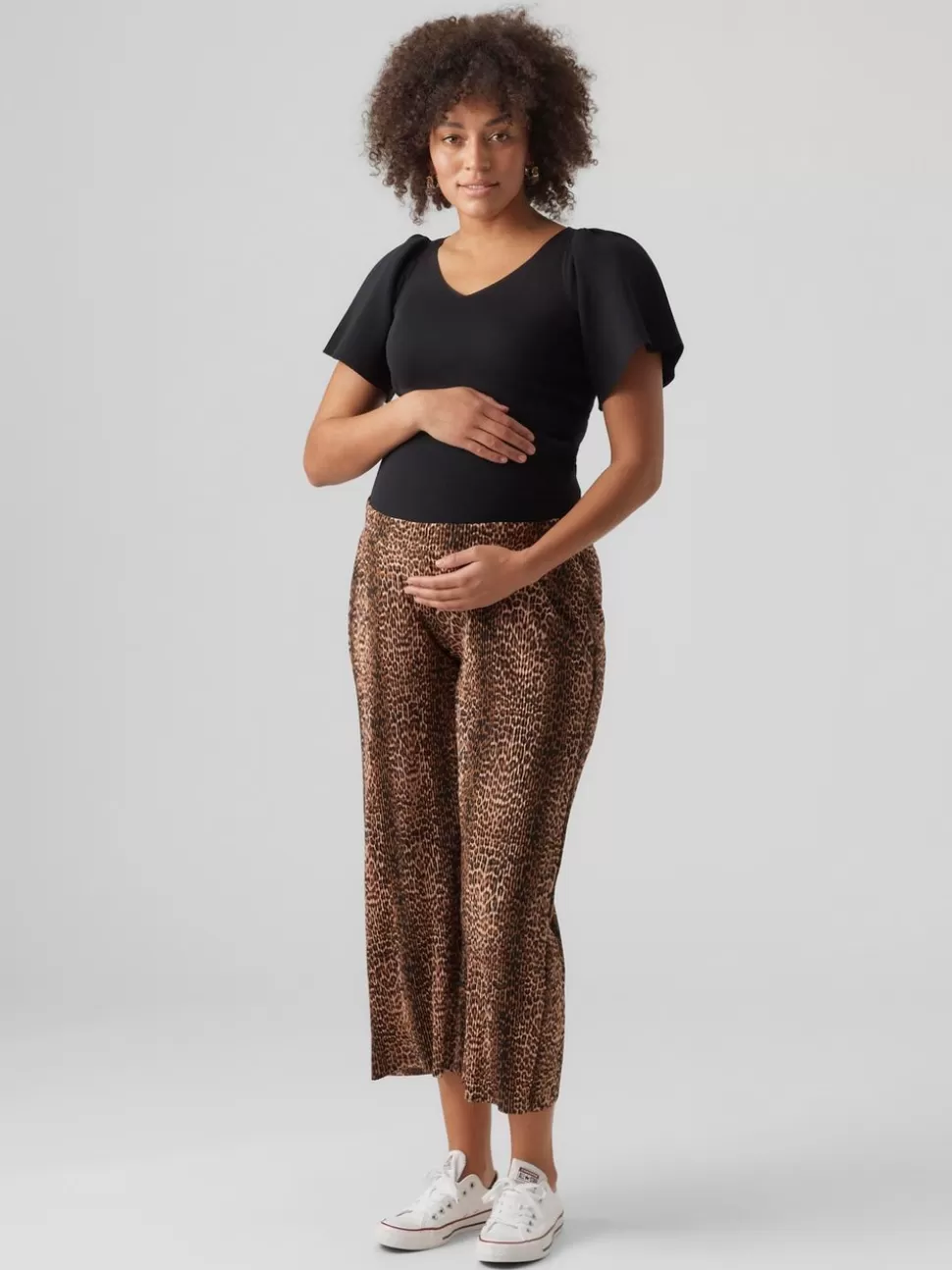 Byxor^VERO MODA Mamma-byxor Black