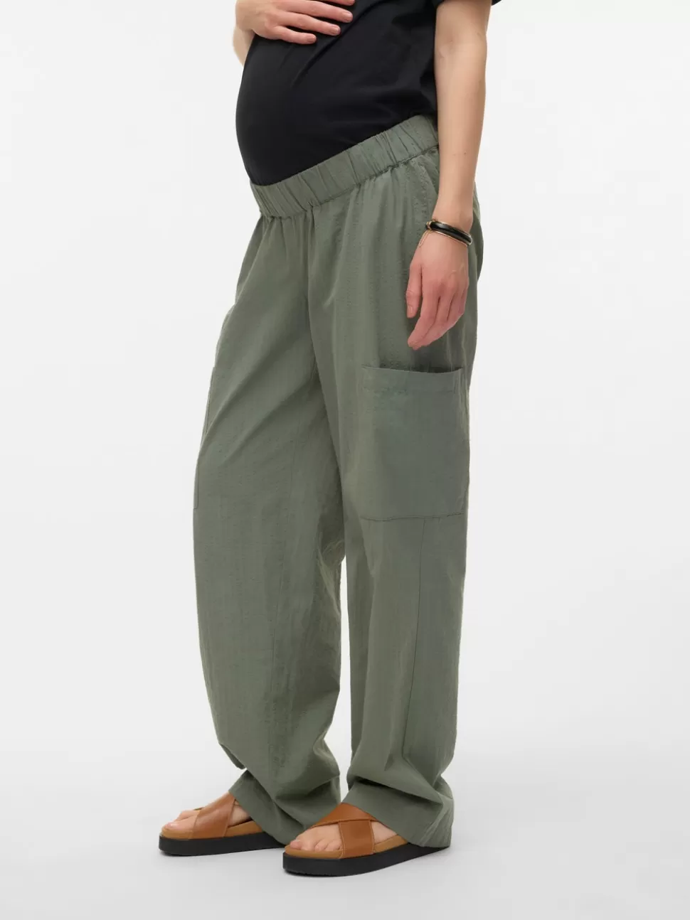 Byxor^VERO MODA Mamma-byxor Laurel Wreath