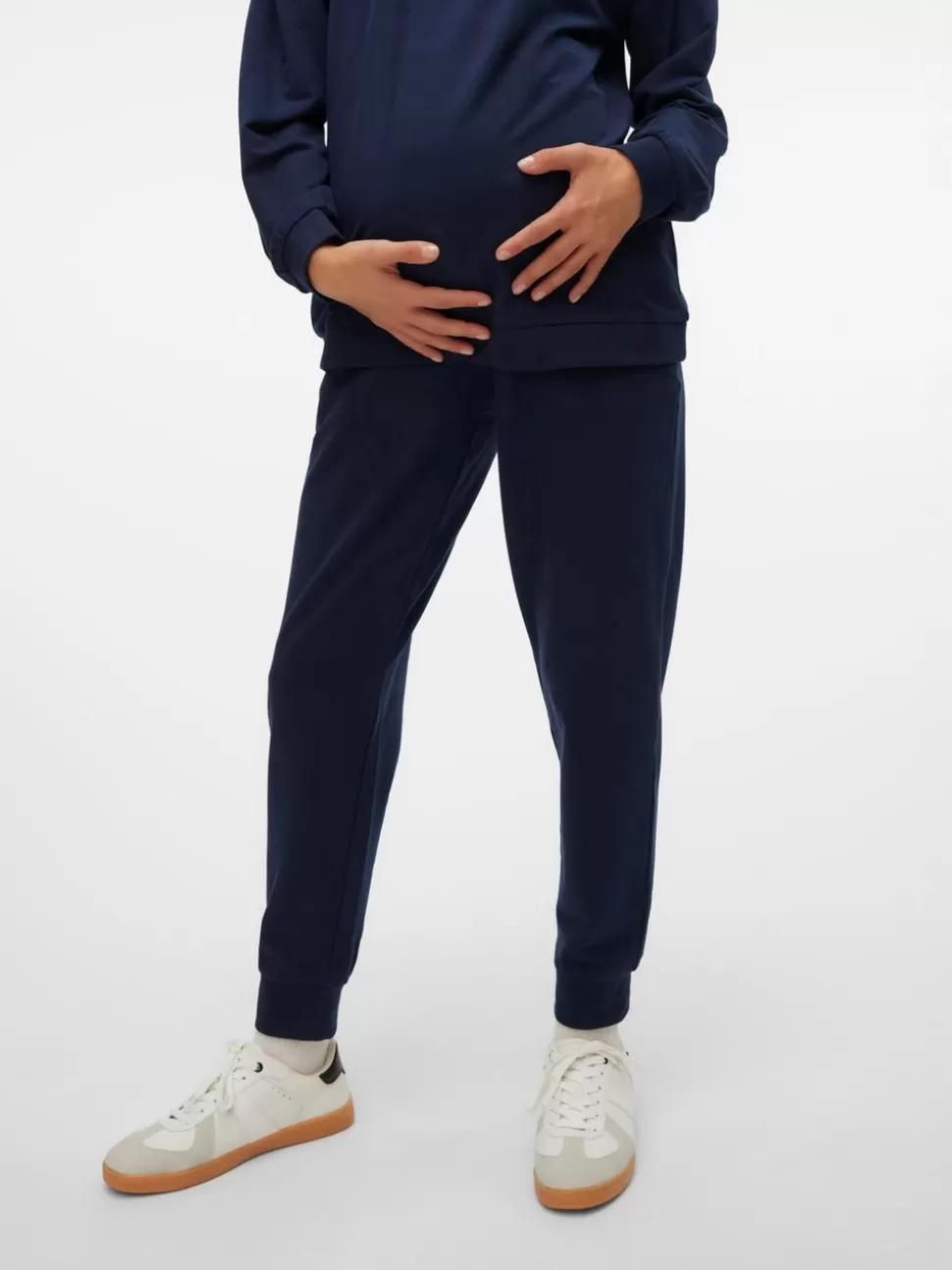 Byxor^VERO MODA Mamma-byxor Navy Blazer