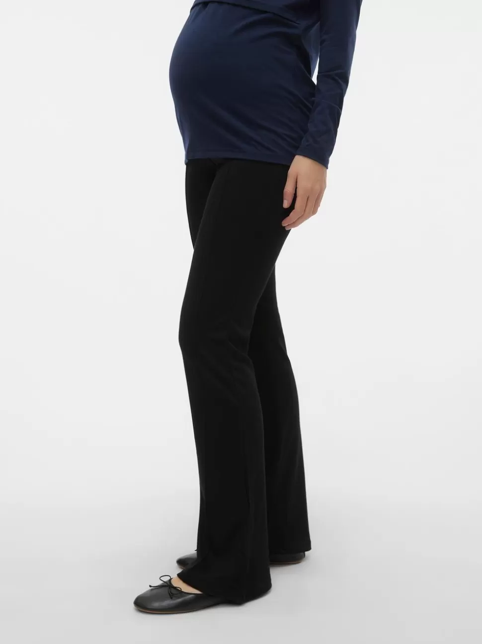 Byxor^VERO MODA Mamma-byxor Black