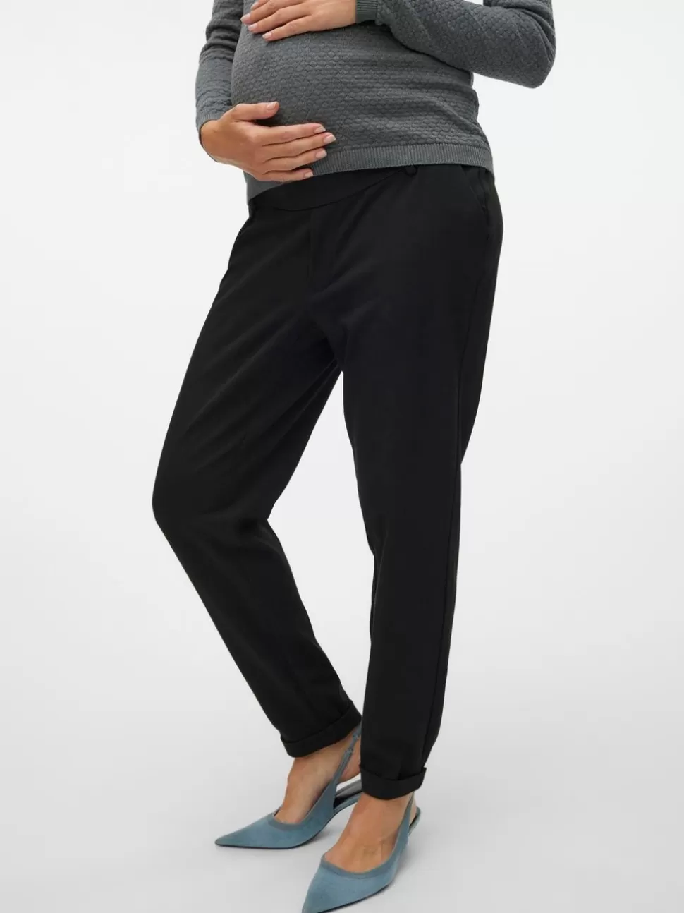 Byxor^VERO MODA Mamma-byxor Black