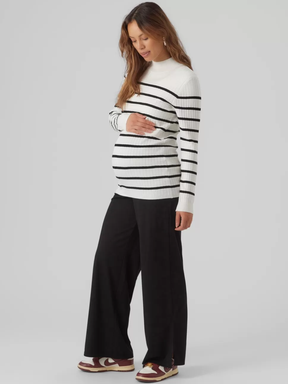 Byxor^VERO MODA Mamma-byxor Black