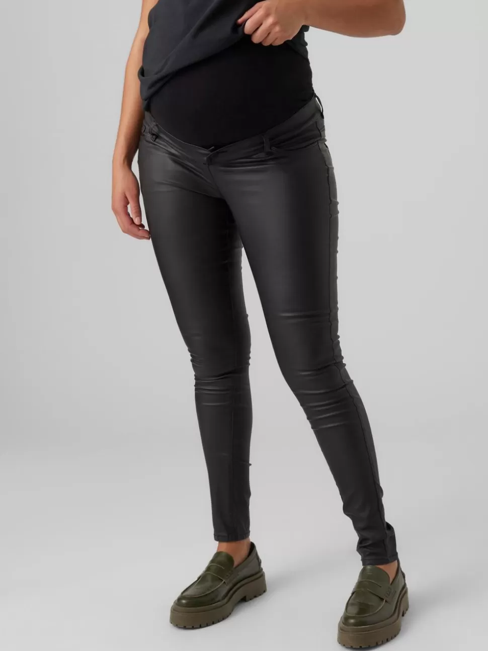 Byxor^VERO MODA Mamma-byxor Black