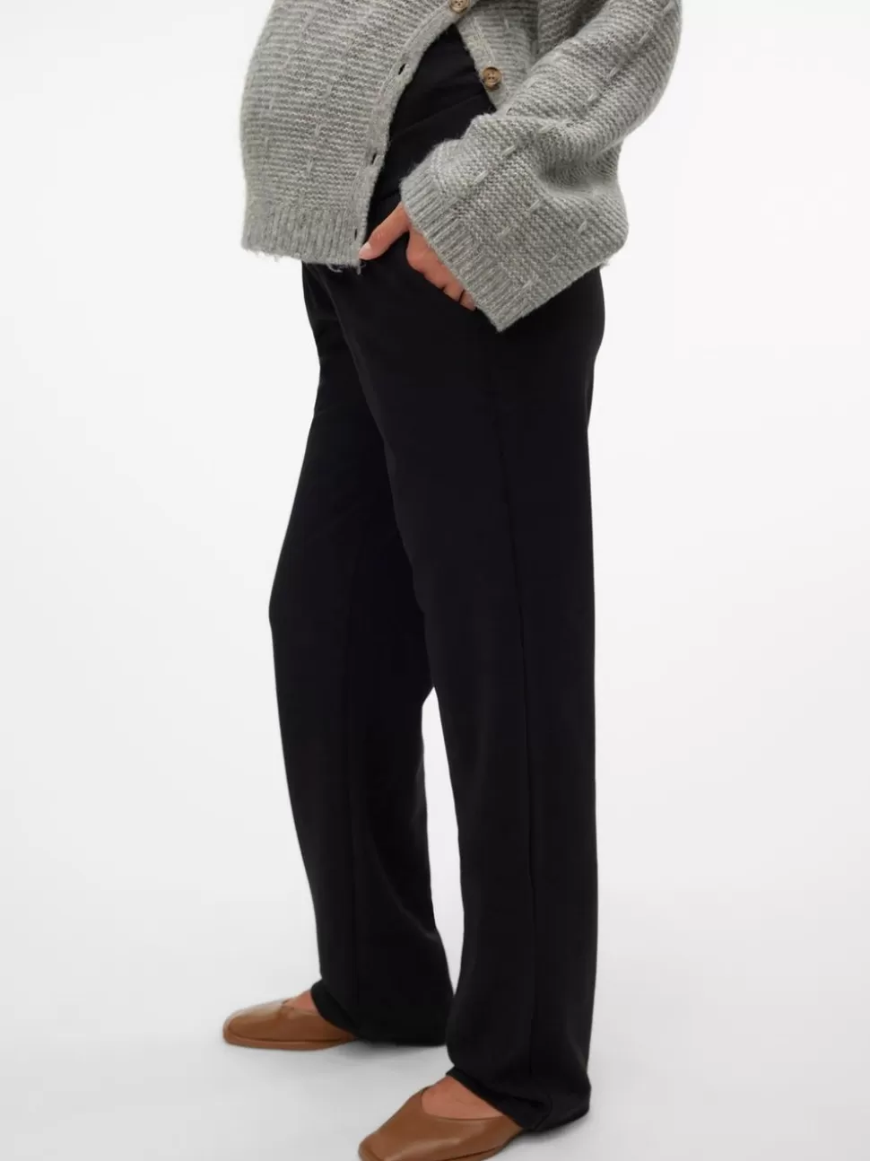 Byxor^VERO MODA Mamma-byxor Black