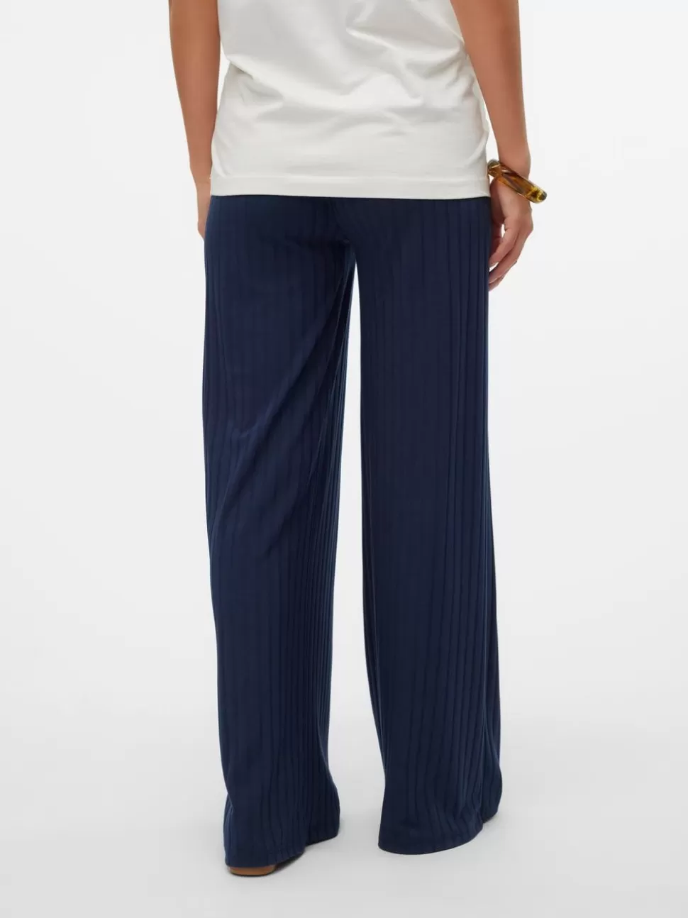 Byxor^VERO MODA Mamma-byxor Navy Blazer