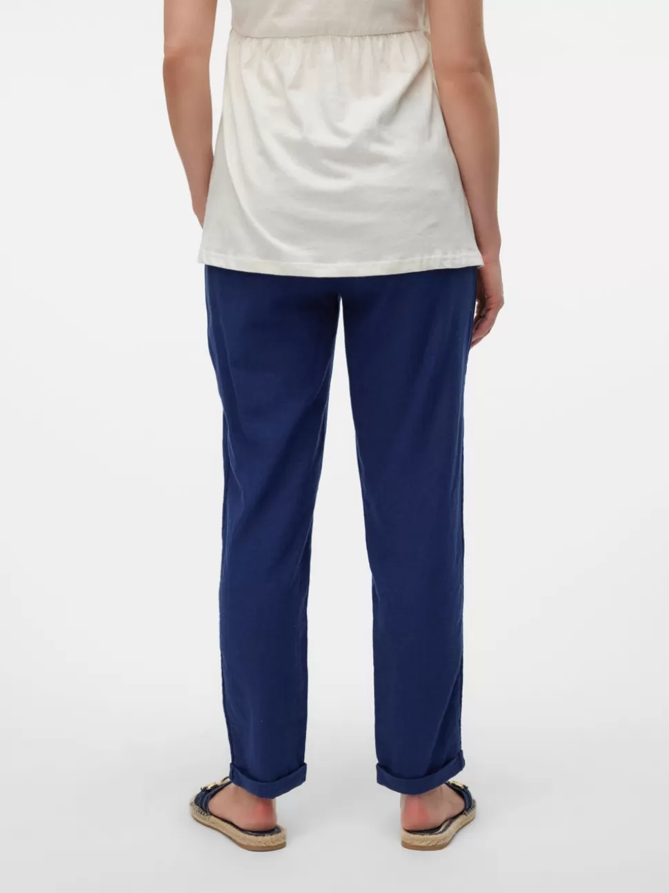 Byxor^VERO MODA Mamma-byxor Naval Academy