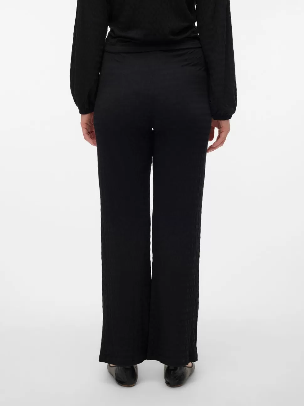 Byxor^VERO MODA Mamma-byxor Black