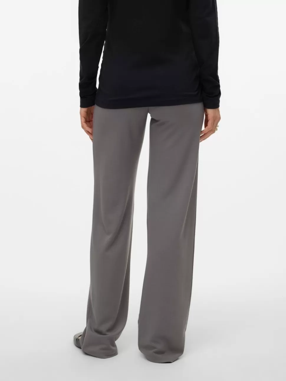 Byxor^VERO MODA Mamma-byxor Charcoal Gray