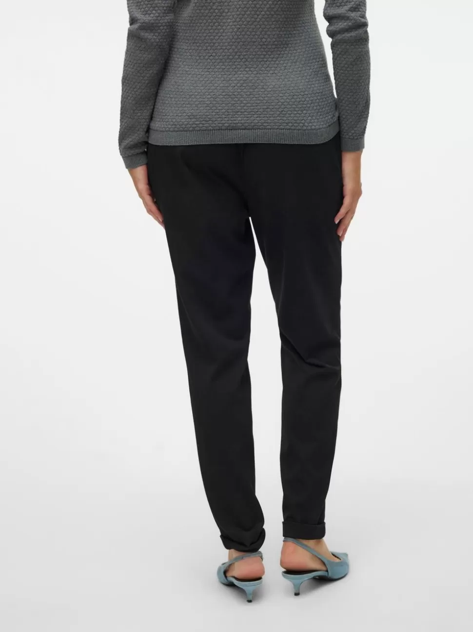Byxor^VERO MODA Mamma-byxor Black