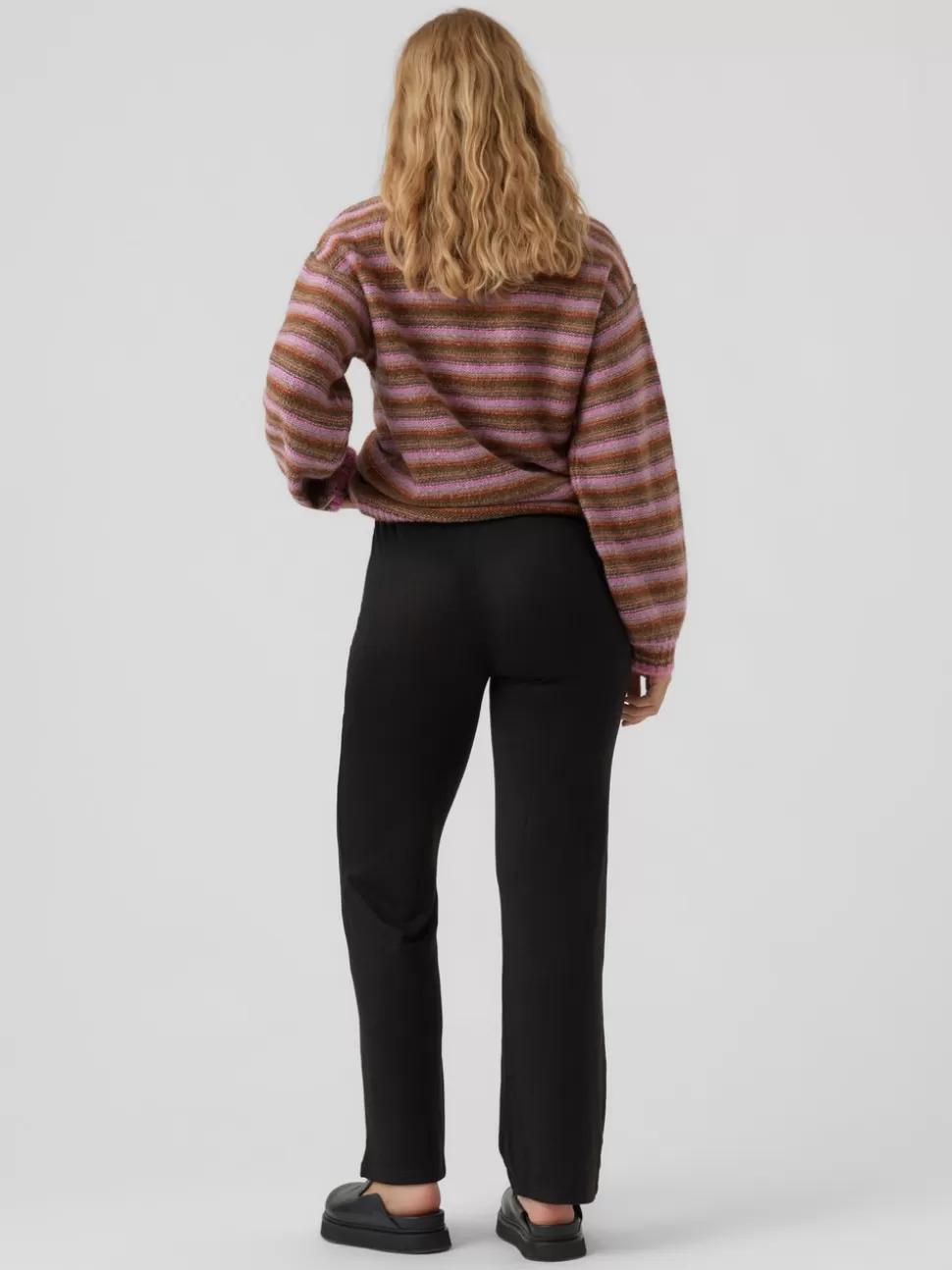 Byxor^VERO MODA Mamma-byxor Black