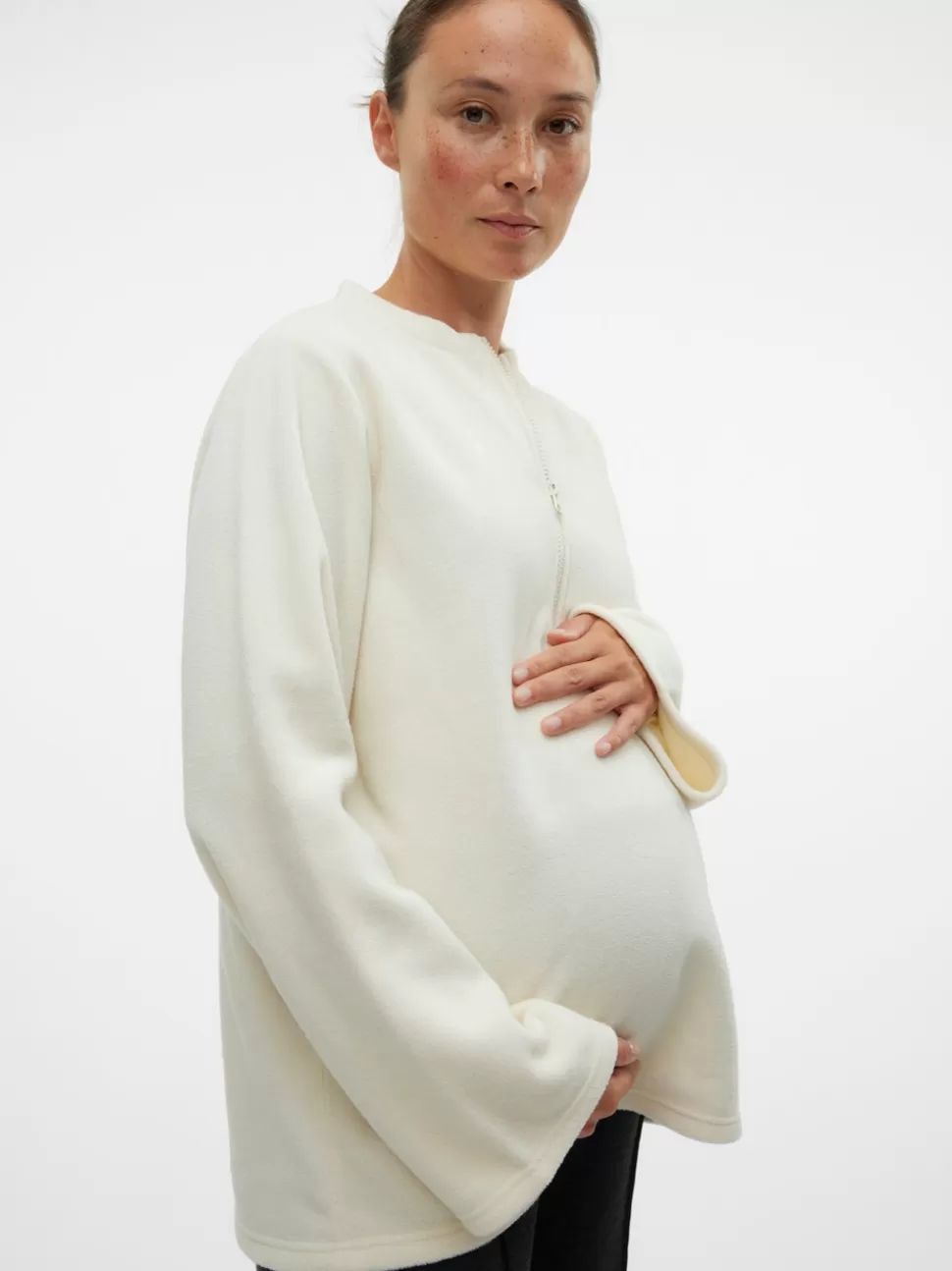 Tops^VERO MODA Mamma-fleece Birch