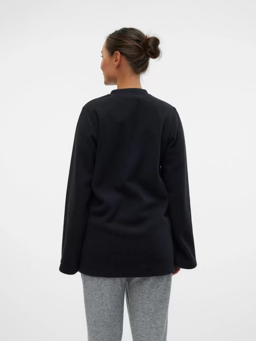 Tops^VERO MODA Mamma-fleece Black