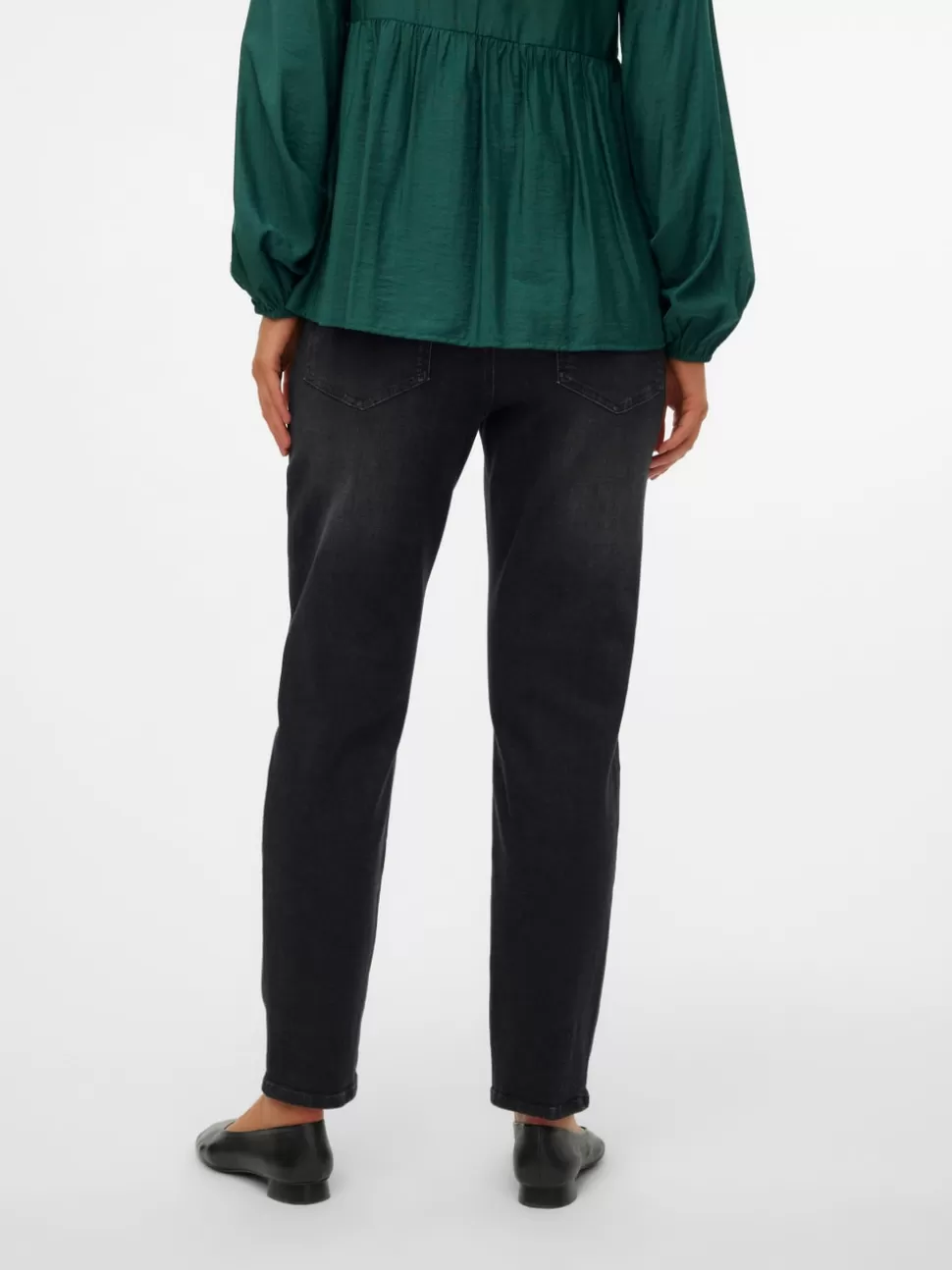 Jeans^VERO MODA Mamma-jeans Black Denim