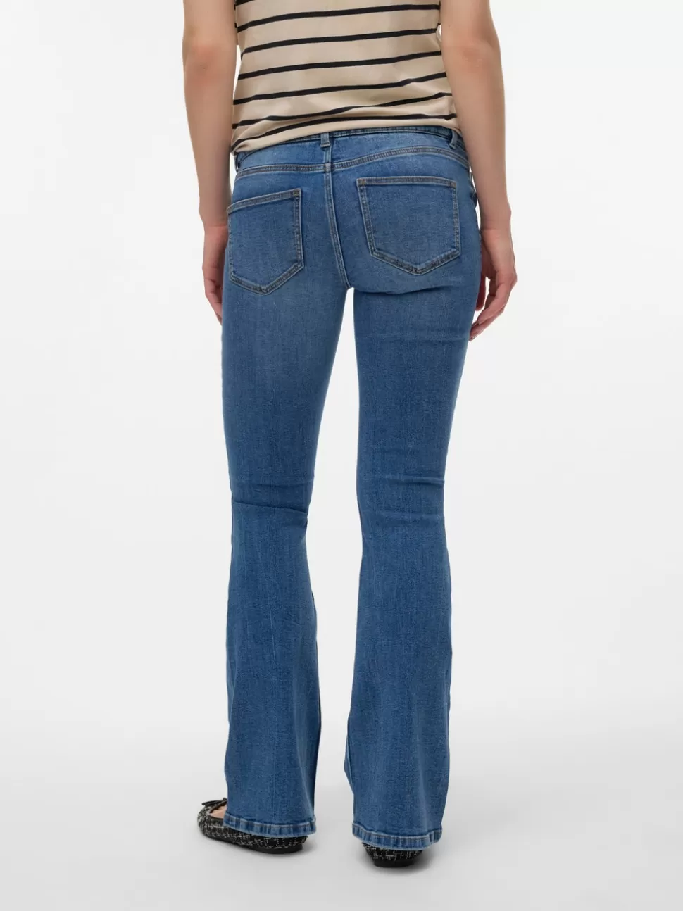 Jeans^VERO MODA Mamma-jeans Medium Blue Denim