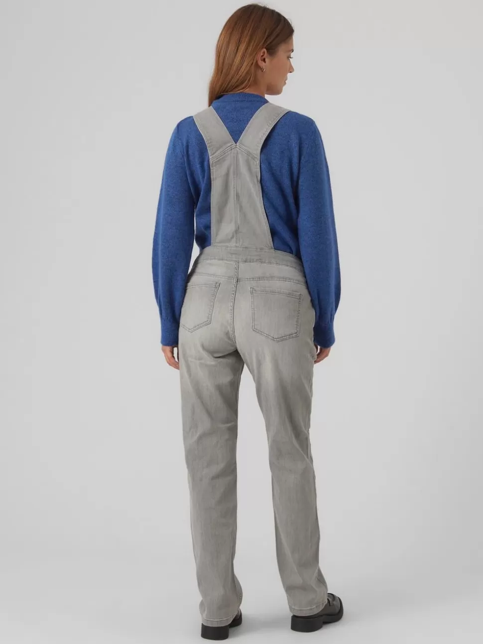 Jeans^VERO MODA Mamma-jeansoverall Light Grey Denim