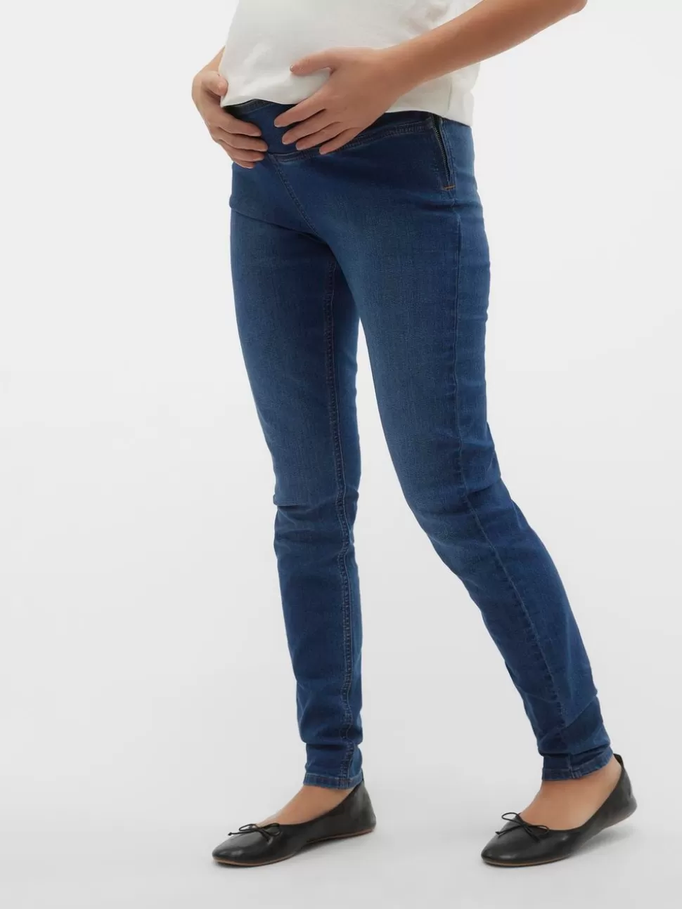 Jeans^VERO MODA Mamma-jeggings Medium Blue Denim