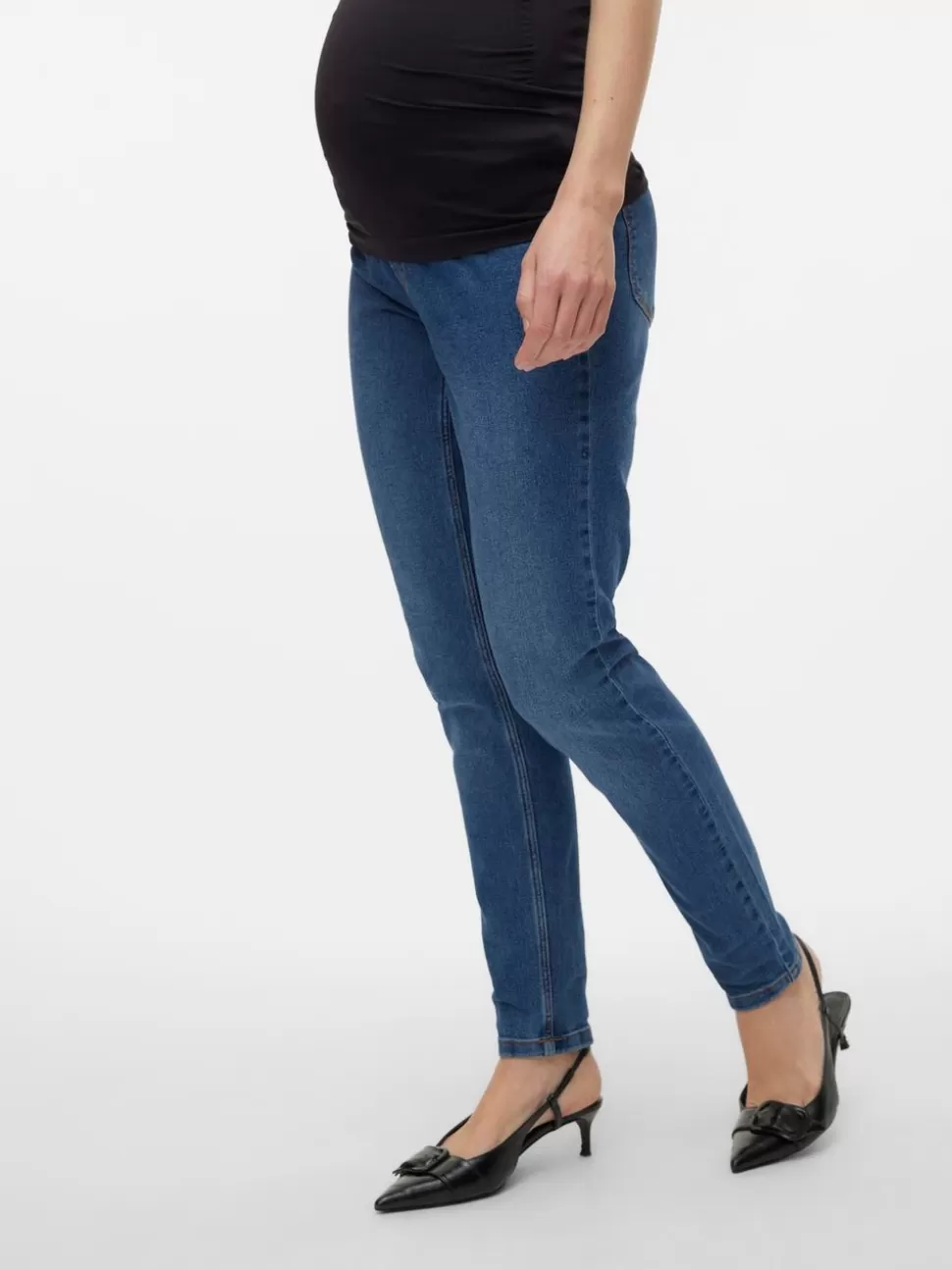 Jeans^VERO MODA Mamma-jeggings Medium Blue Denim