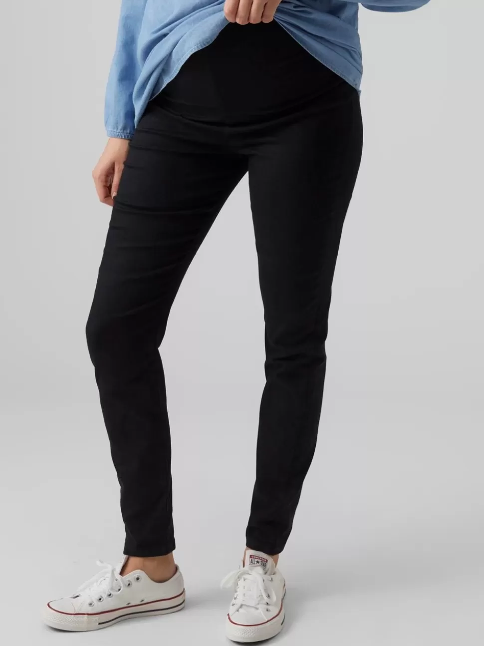Jeans^VERO MODA Mamma-jeggings Black