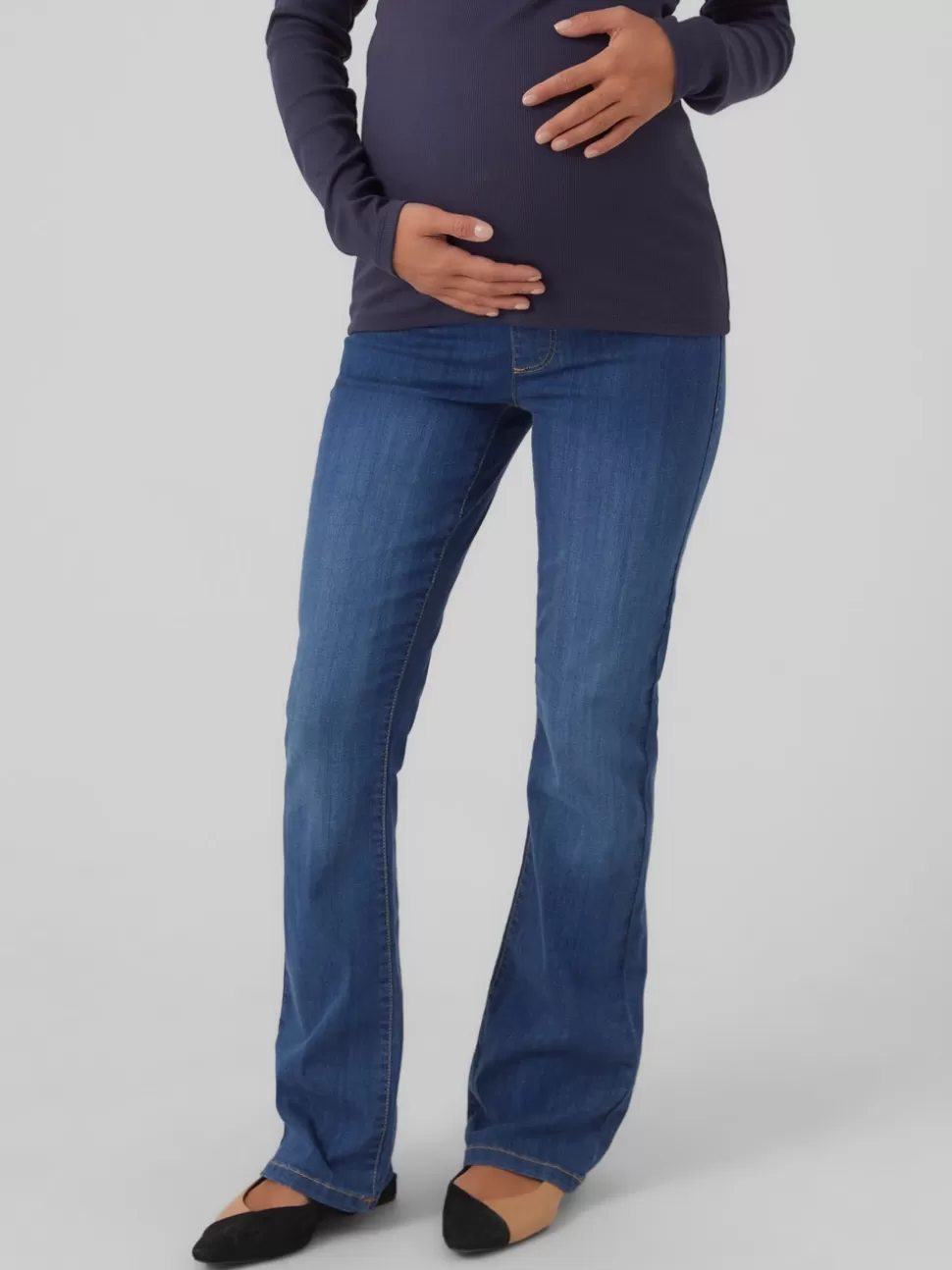 Jeans^VERO MODA Mamma-jeggings Medium Blue Denim