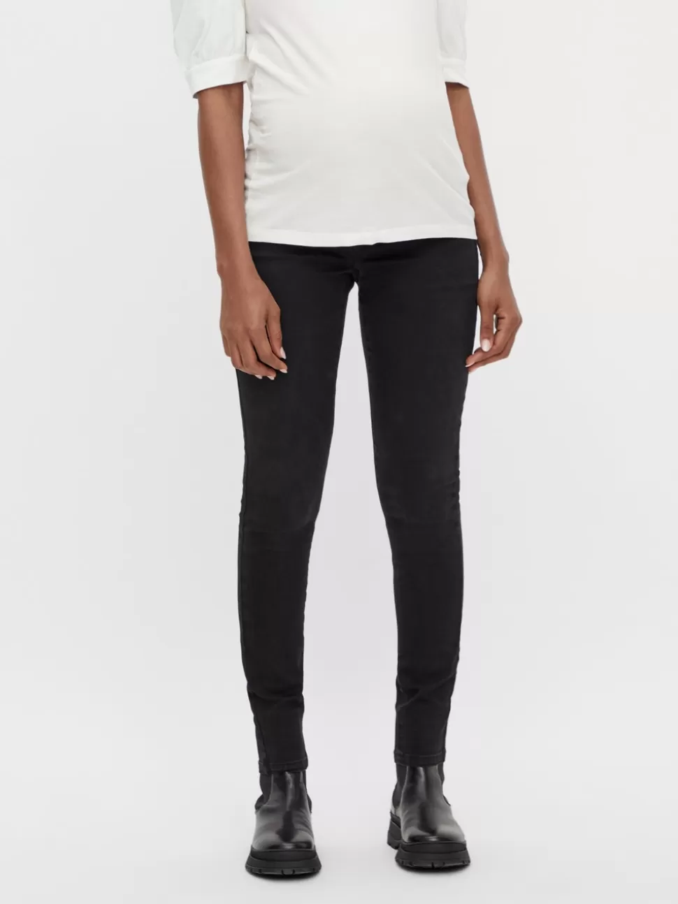 Jeans | Leggings^VERO MODA Mamma-jeggings Black Denim