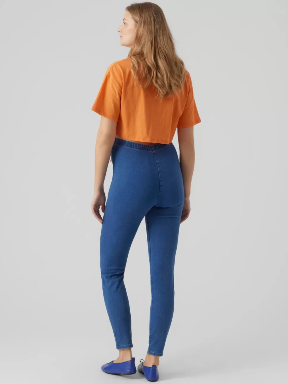 Jeans^VERO MODA Mamma-jeggings Medium Blue Denim