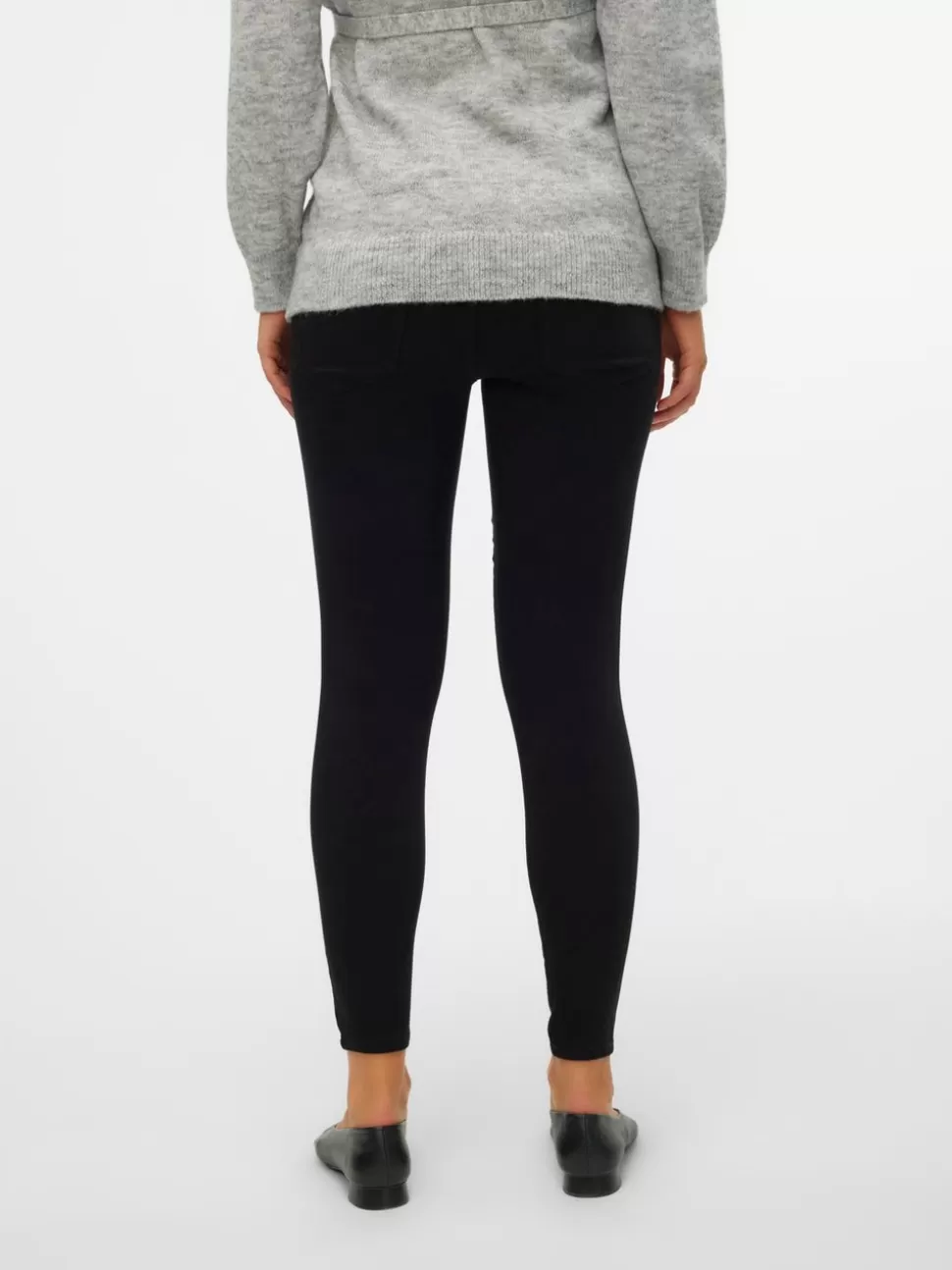 Jeans^VERO MODA Mamma-jeggings Black Denim