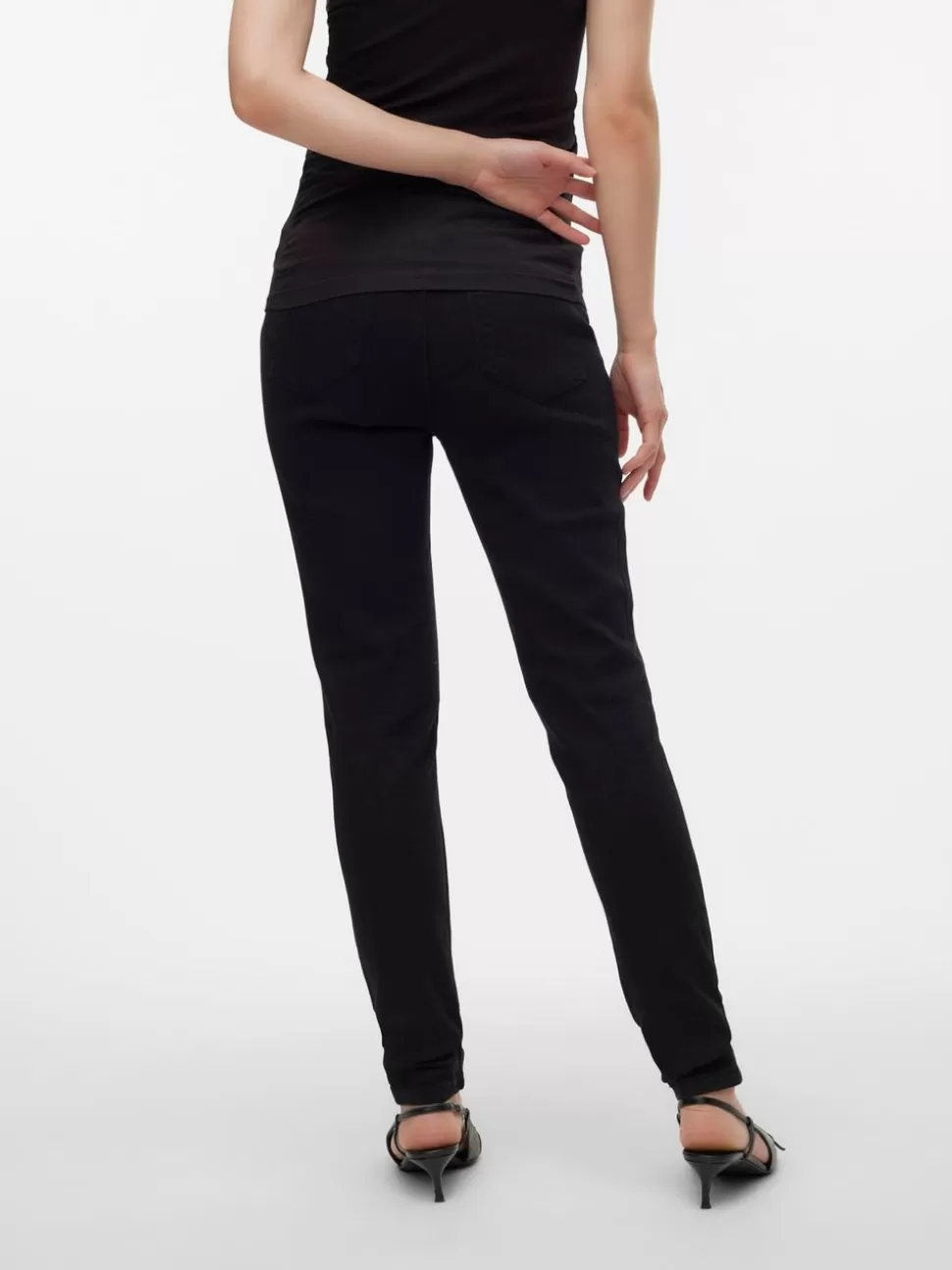Jeans^VERO MODA Mamma-jeggings Black Denim