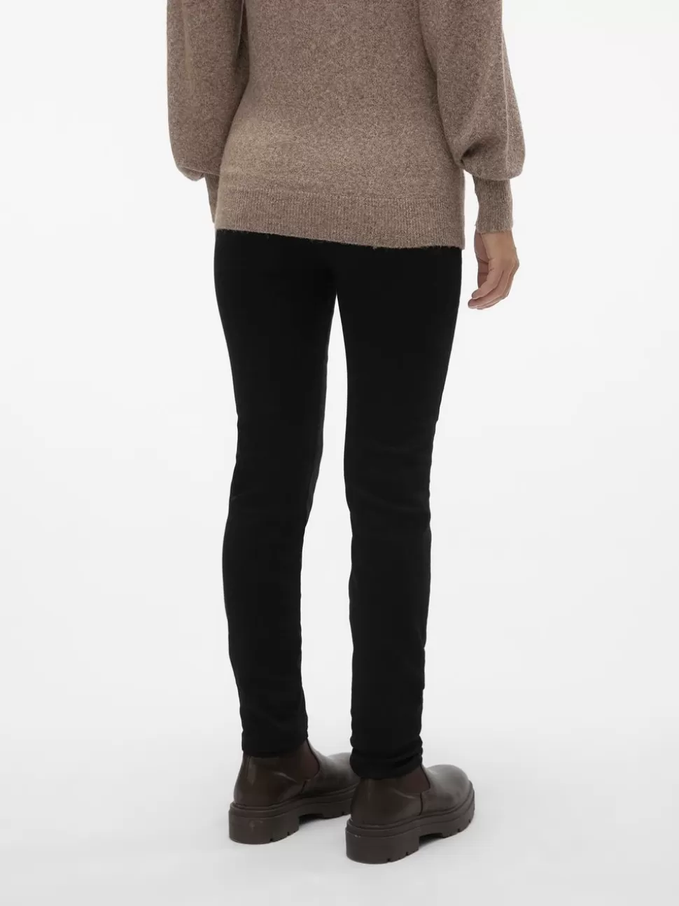 Jeans^VERO MODA Mamma-jeggings Black Denim