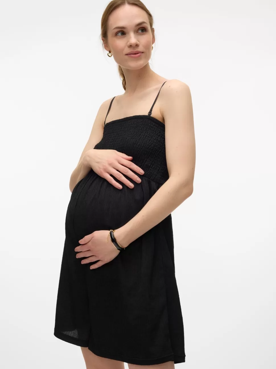Byxor^VERO MODA Mamma-jumpsuit Black