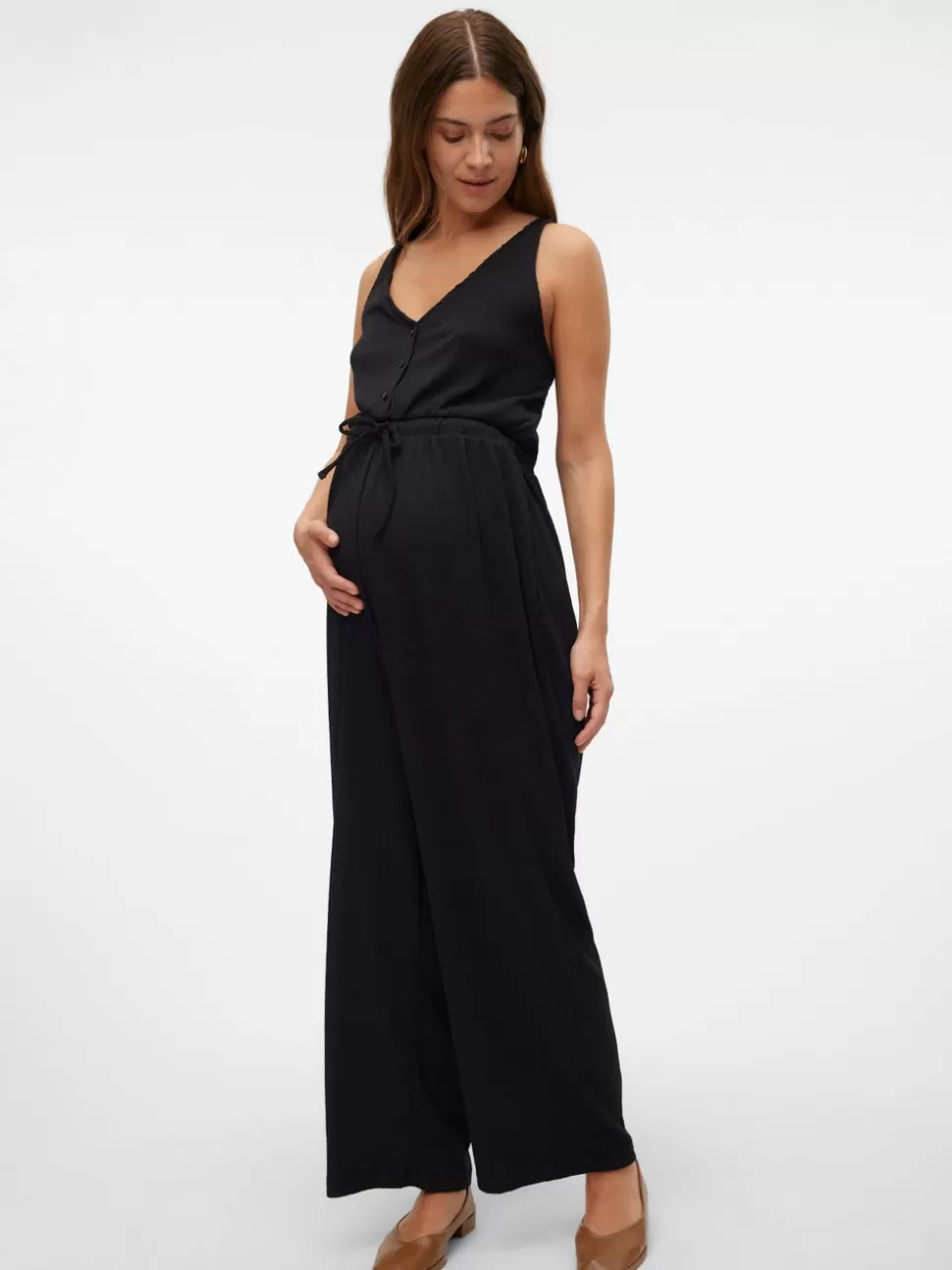 Amningskläder | Byxor^VERO MODA Mamma-jumpsuit Black
