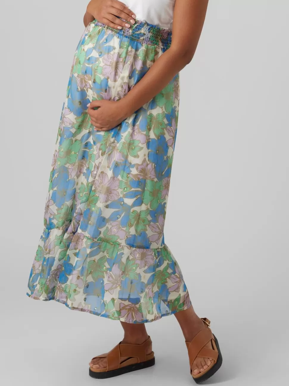 Kjolar^VERO MODA Mamma-kjol French Blue