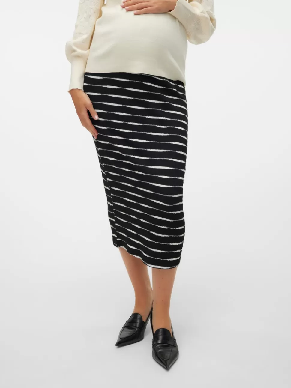 Kjolar^VERO MODA Mamma-kjol Black