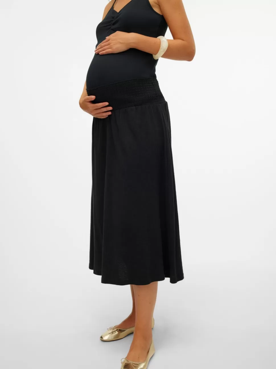 Kjolar^VERO MODA Mamma-kjol Black
