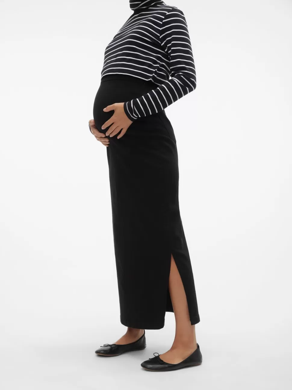 Kjolar^VERO MODA Mamma-kjol Black