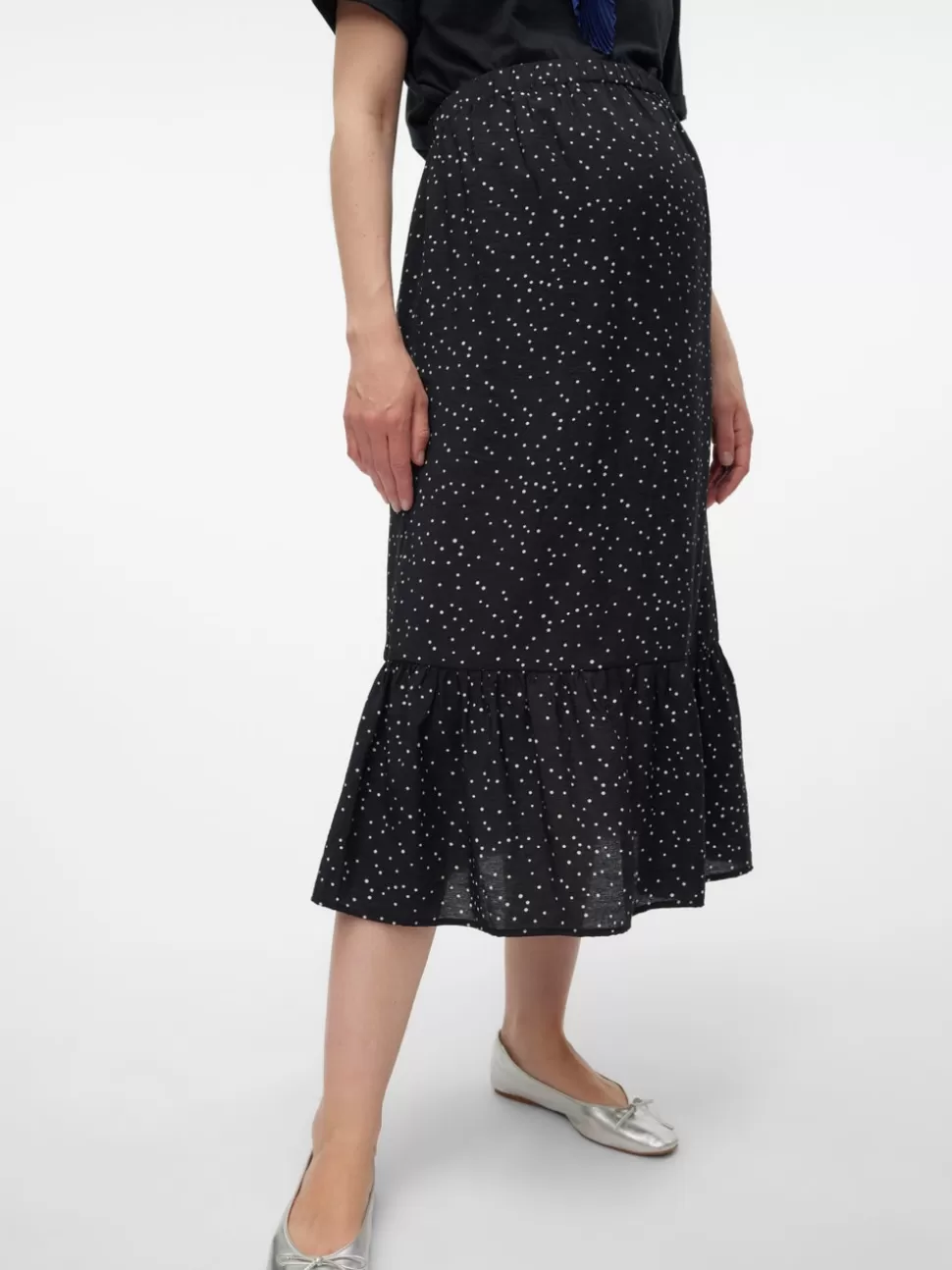 Kjolar^VERO MODA Mamma-kjol Black
