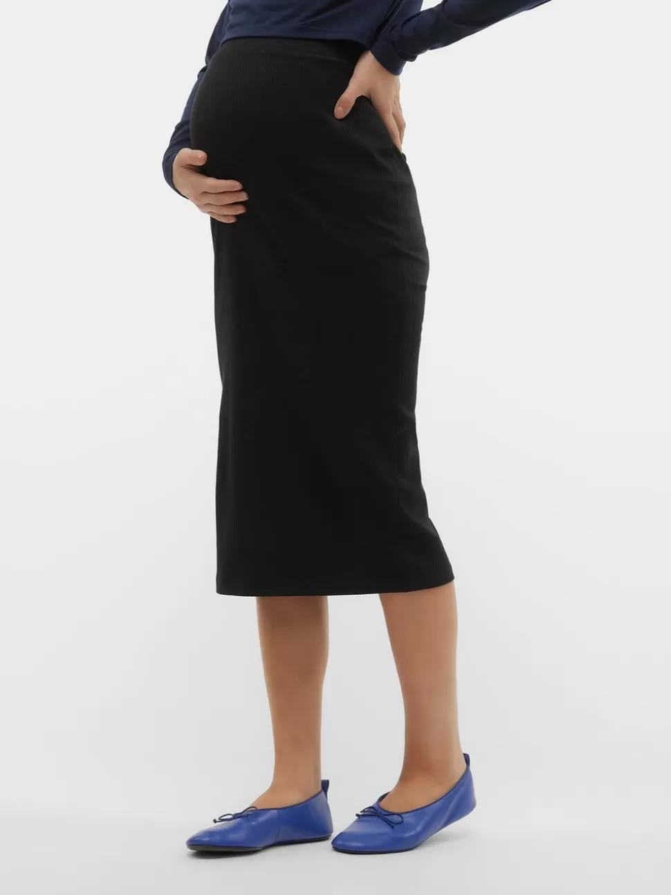 Kjolar^VERO MODA Mamma-kjol Black