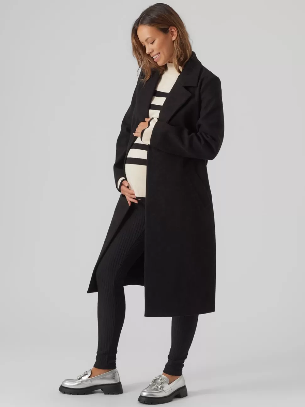 Jackor^VERO MODA Mamma-kåpe Black