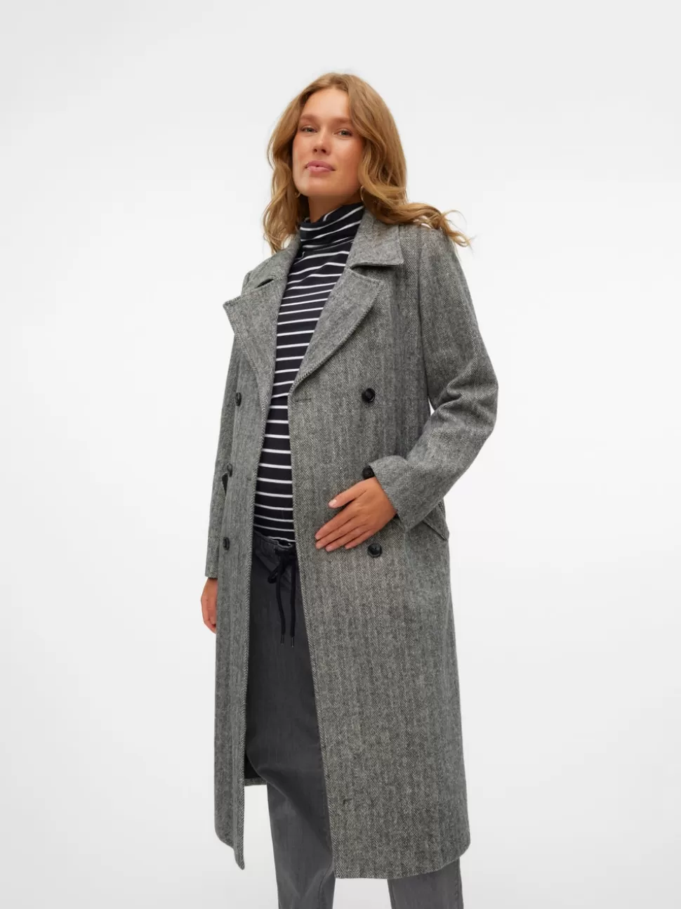 Jackor^VERO MODA Mamma-kåpe Black